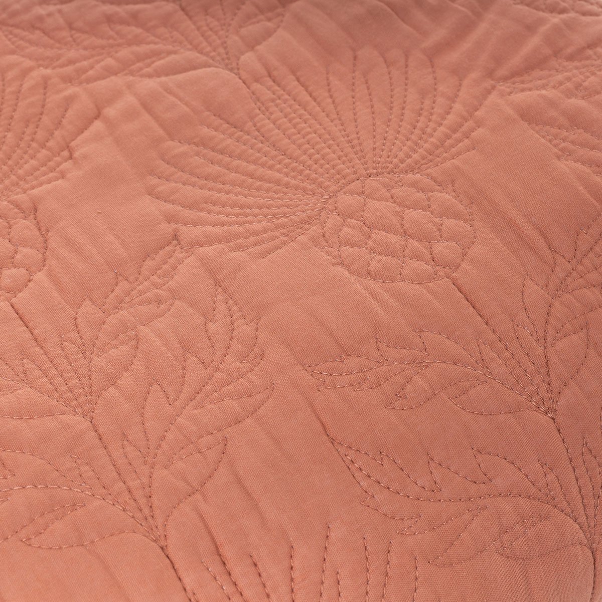 Colcha FLOWER salmão 220x240cm,  Colcha FLOWER salmão 220x240cm