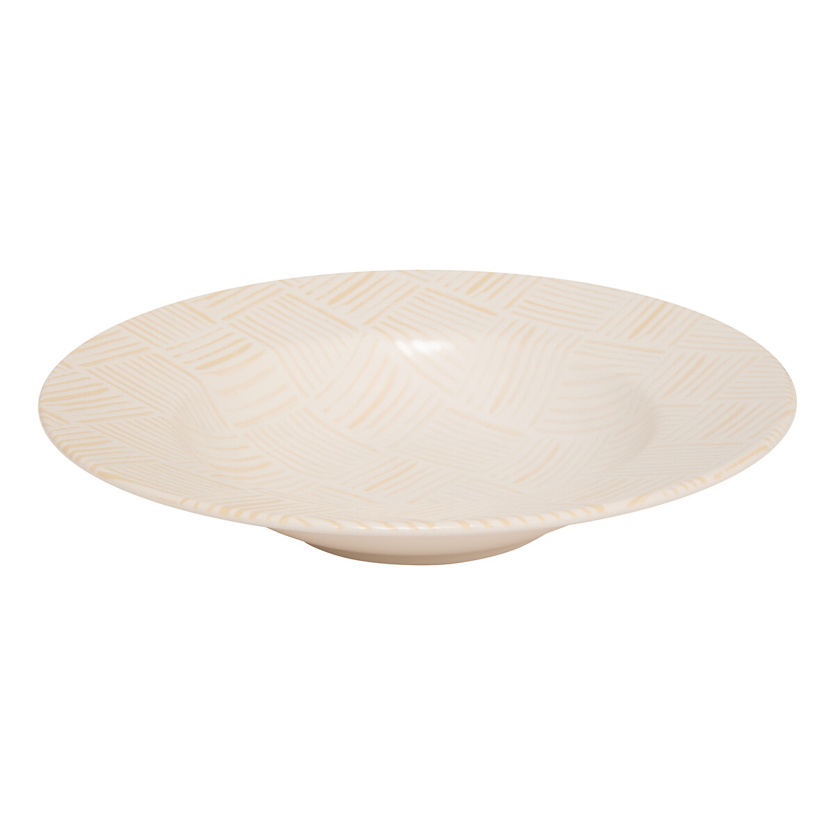 Prato para massa LAETITIA creme 28cm