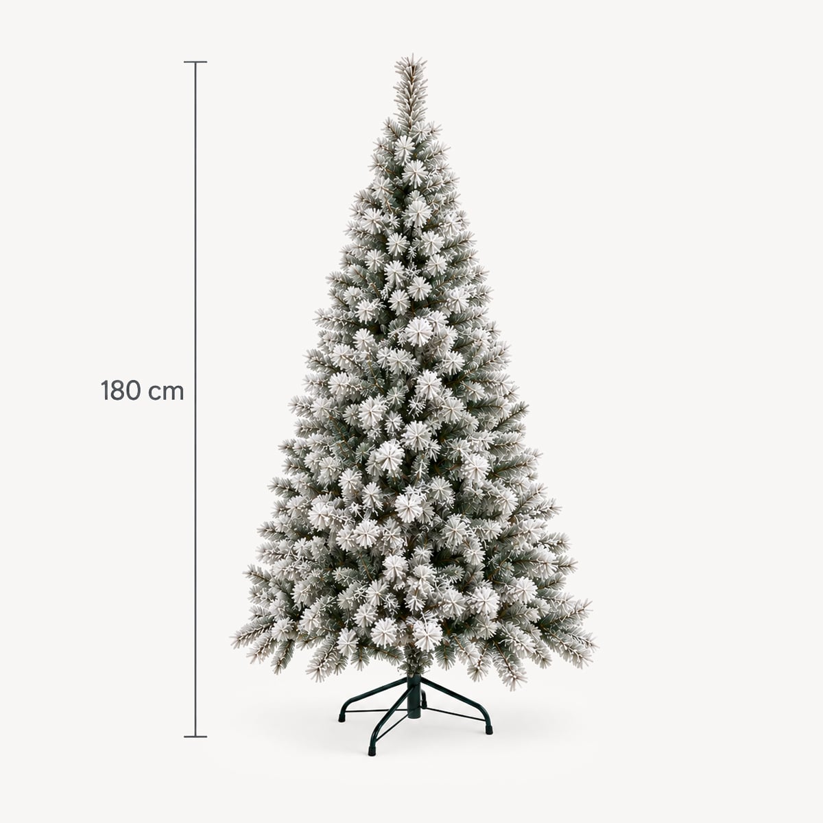 &Aacute;rvore de natal WIND PEAK neve 180cm