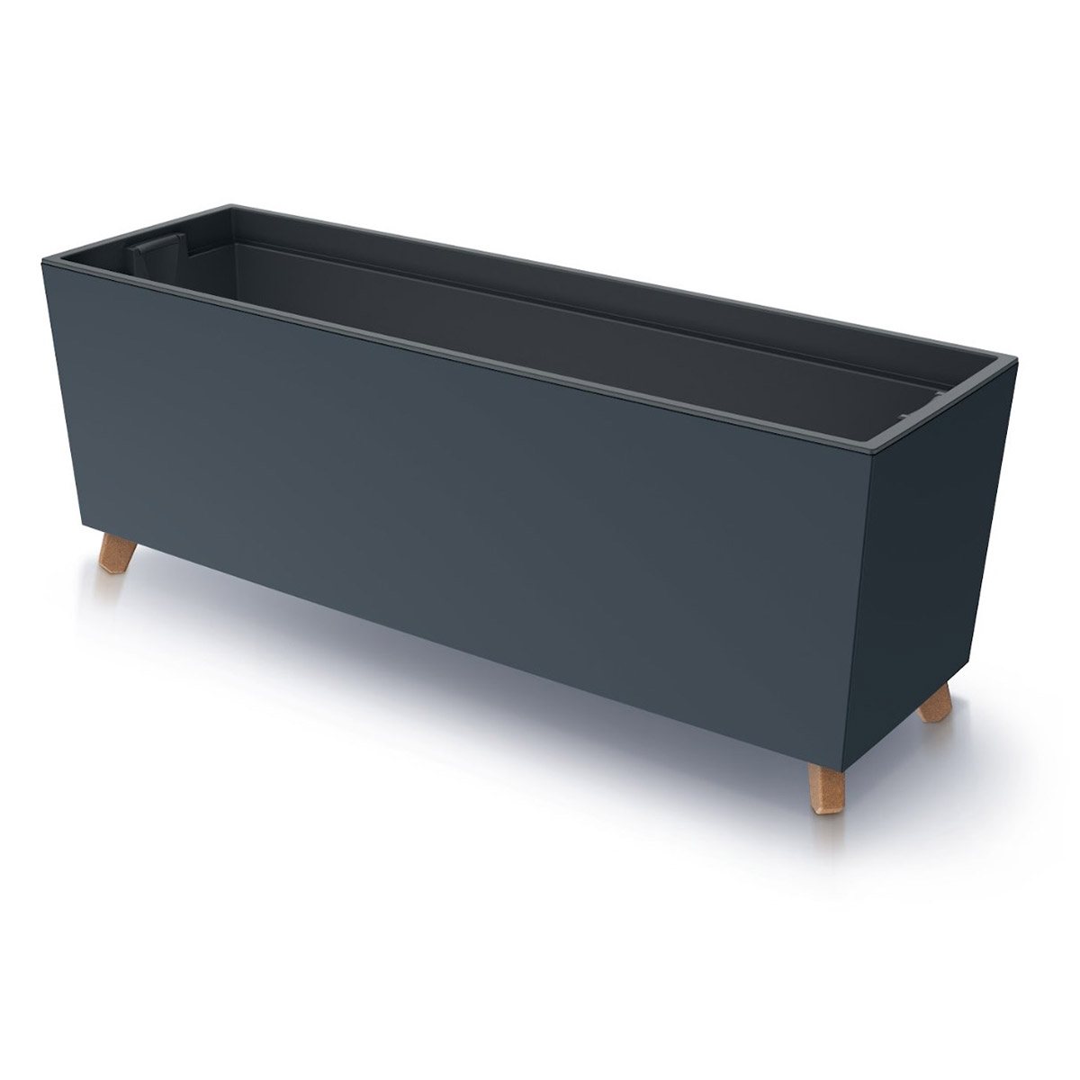 Floreira URBI CASE cinza antracite