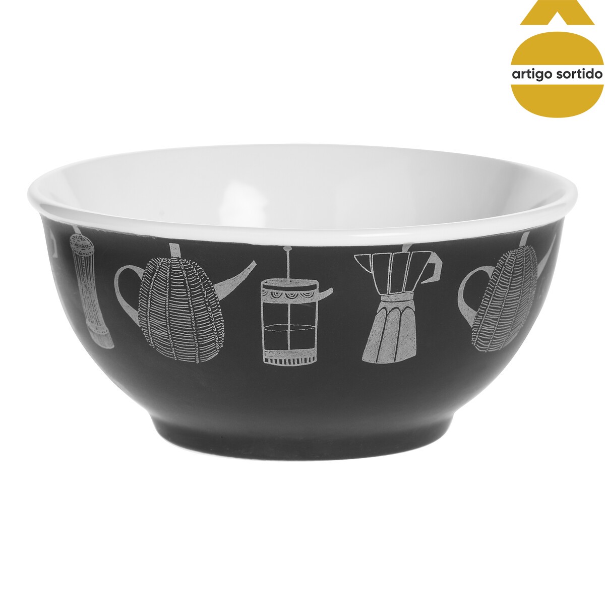 Tigela HOT DRINK em cerâmica 50cl