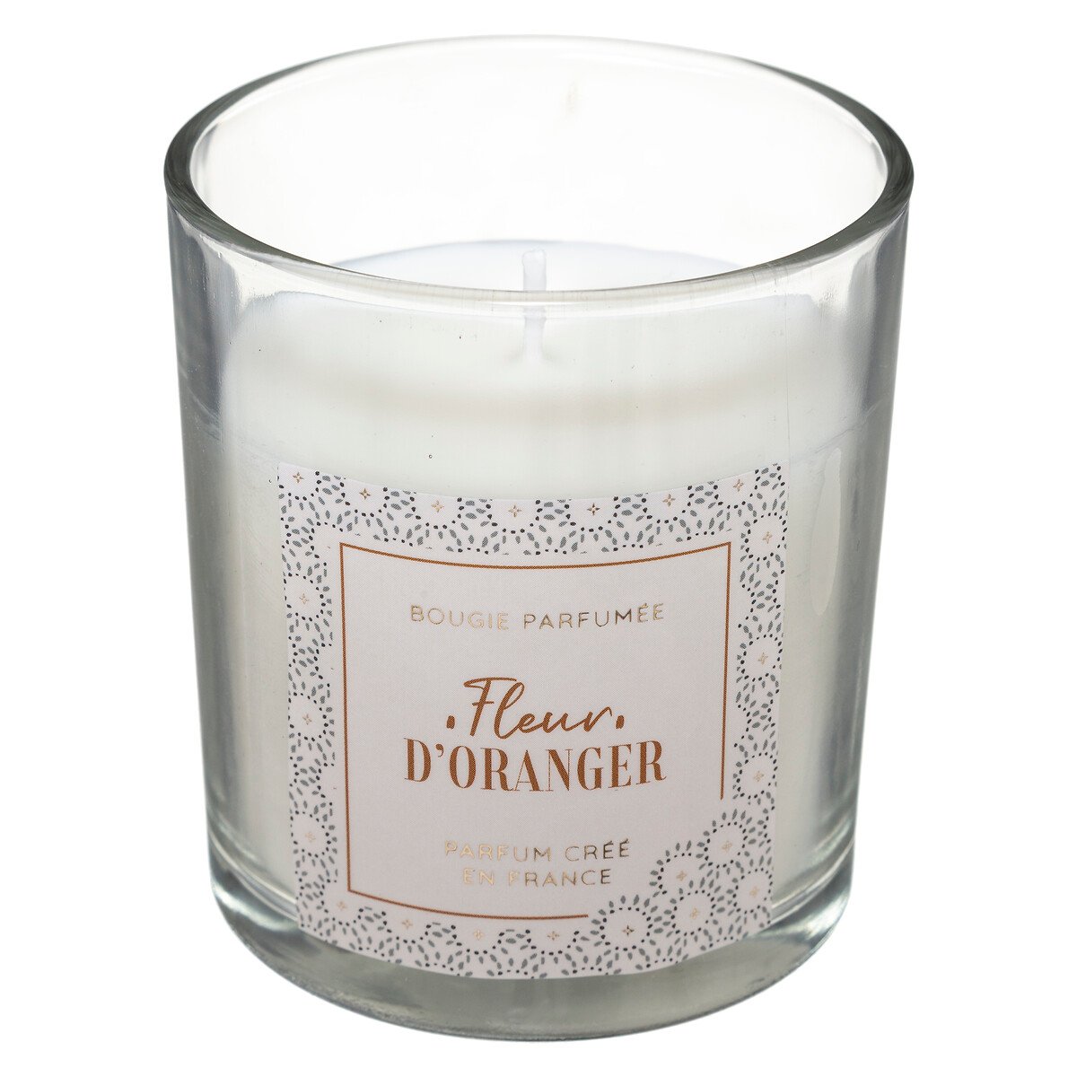 Vela perfumada campânula laranja loli 130g