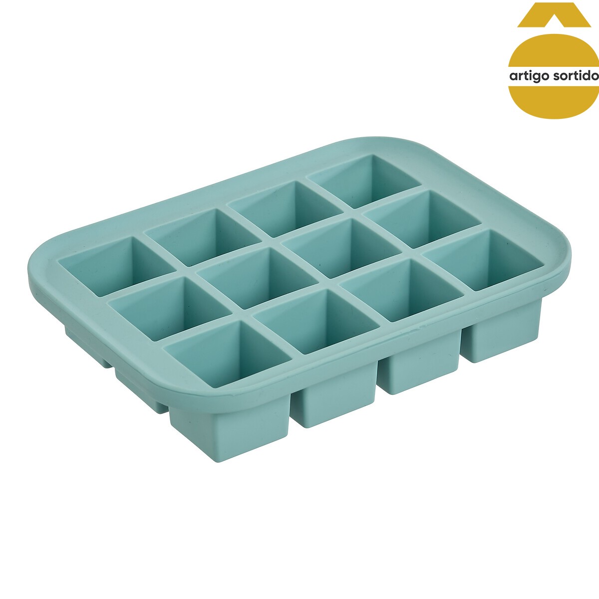 Cuvete cubos de gelo em silicone