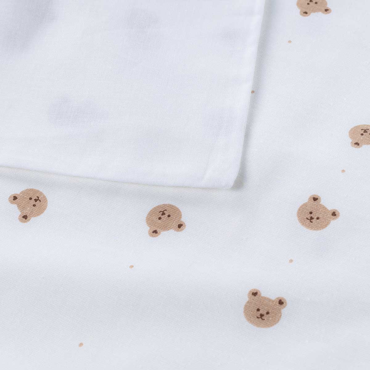 Capa de edredão e capa de almofada ursinhos 140x200cm