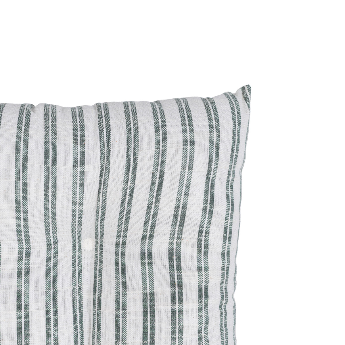 Coxim SLUB STRIPES verde 40x40cm