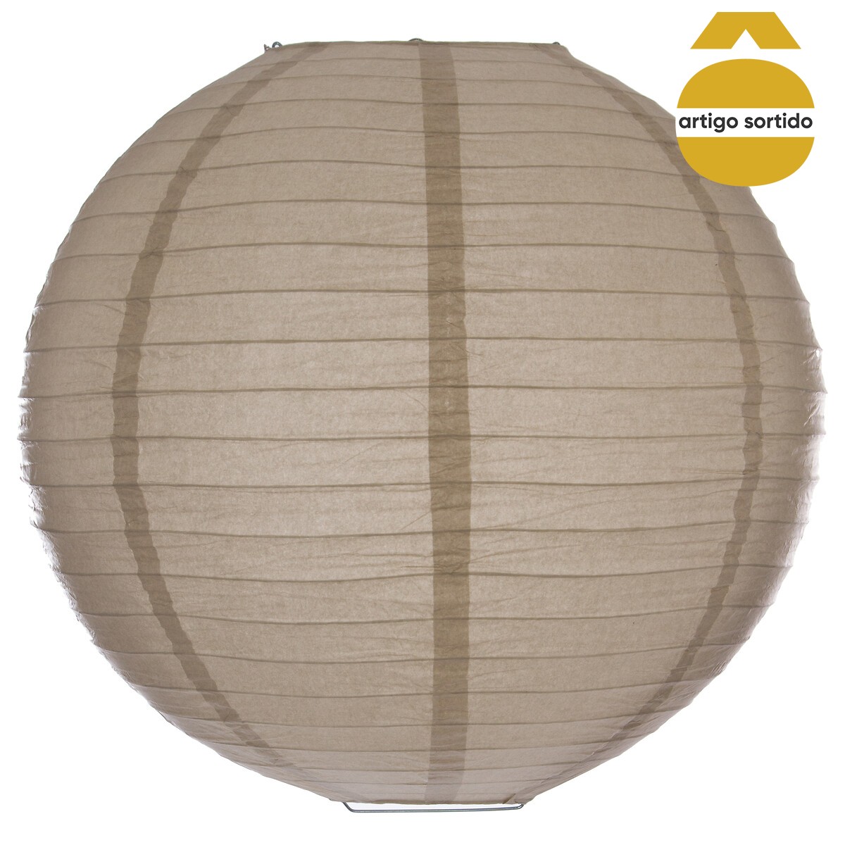 Candeeiro de teto em papel arroz 45cm