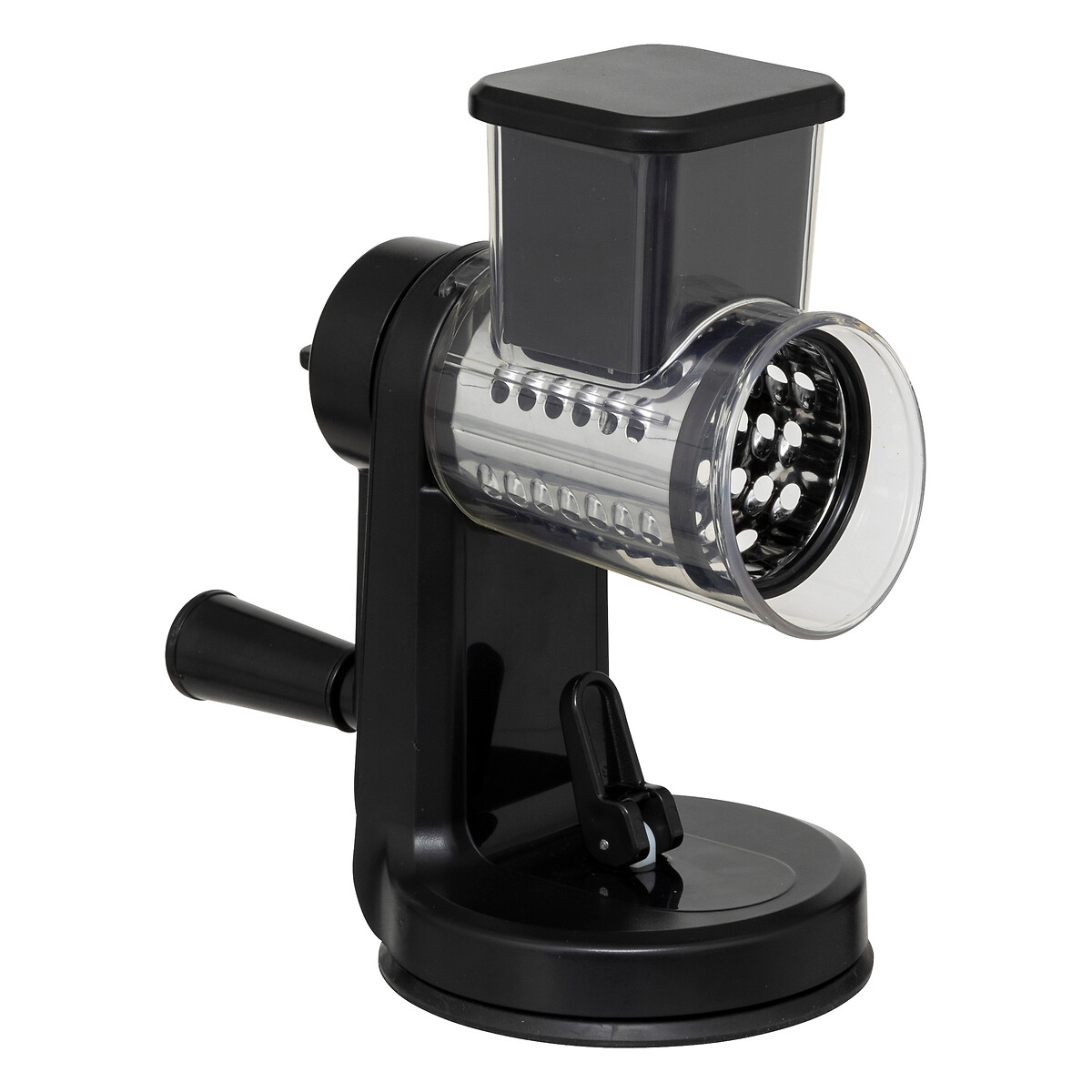 Ralador multiusos com manivela 3 laminas SILVER PRO preto