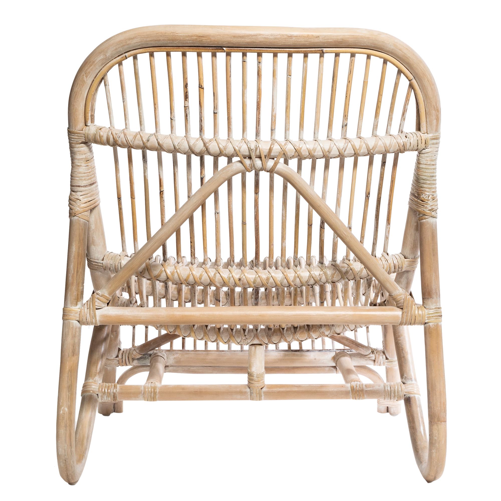 Cadeir&atilde;o Tamara Em Rattan Natural