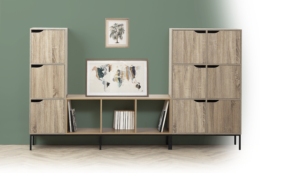 P&eacute;s de metal para estante MIX