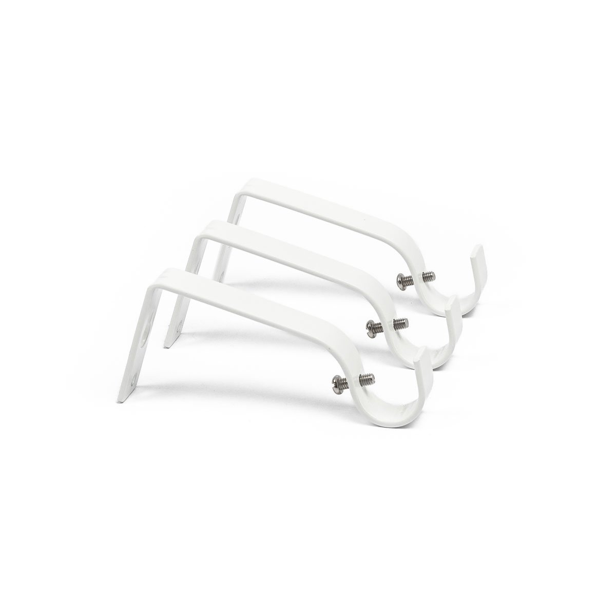 Kit varão extensível branco 210-380cm