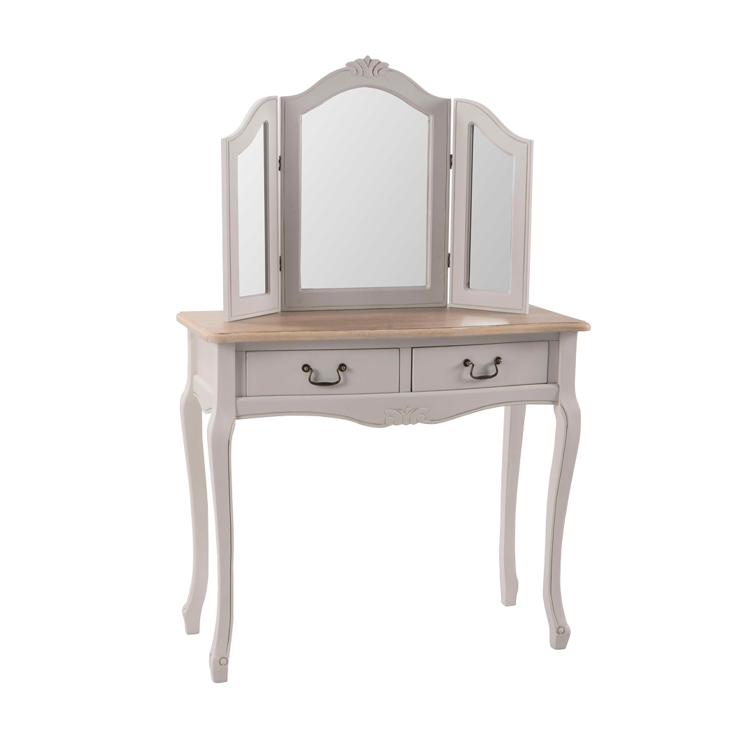 Toucador bela branco com espelho