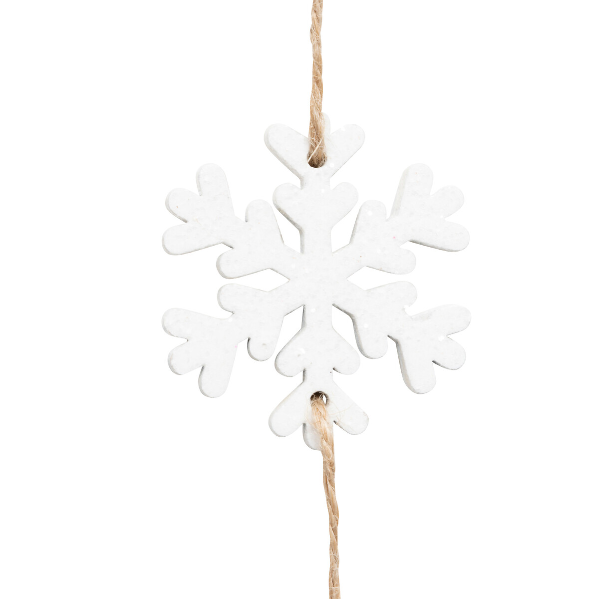 Pendurante com renas, flocos e pinhas 70cm
