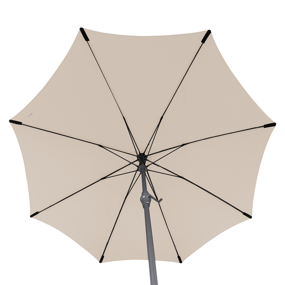 Guarda-sol redondo SISKO bege 2,40x2,60m