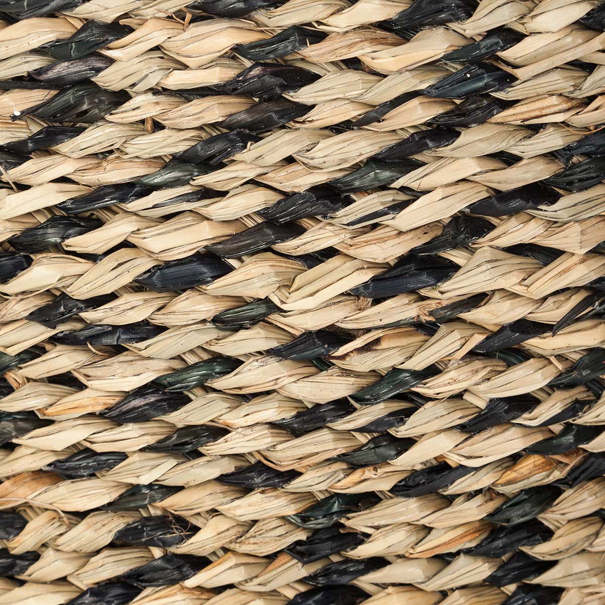 Cesto seagrass ETNIC com pegas 26x30cm