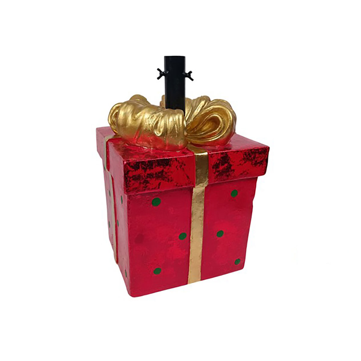 Base Para &Aacute;rvore De Natal Presente 27,5cm