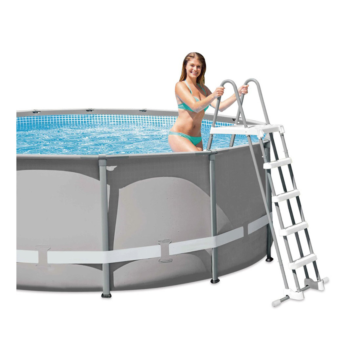 Escada para piscina 132cm