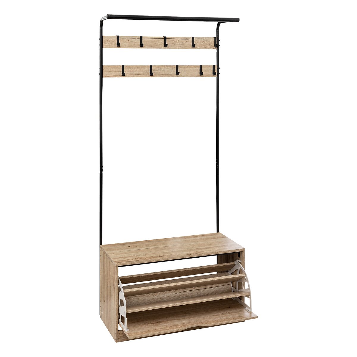 Cabide de entrada com sapateira JANO