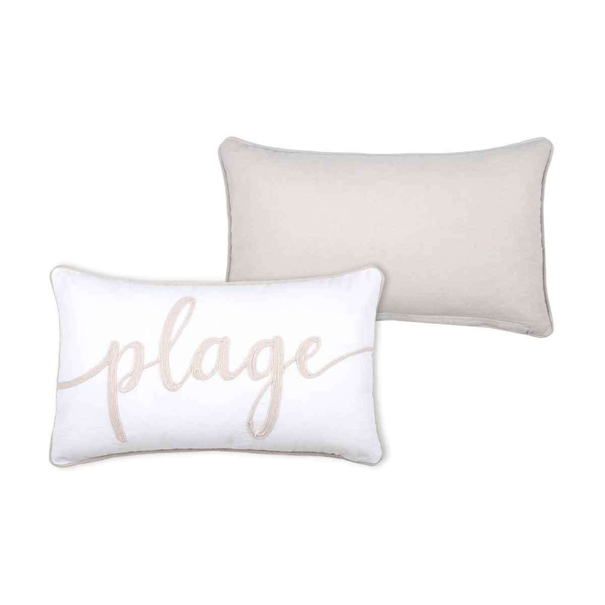 Almofada plage HARBOR branco 30x50cm