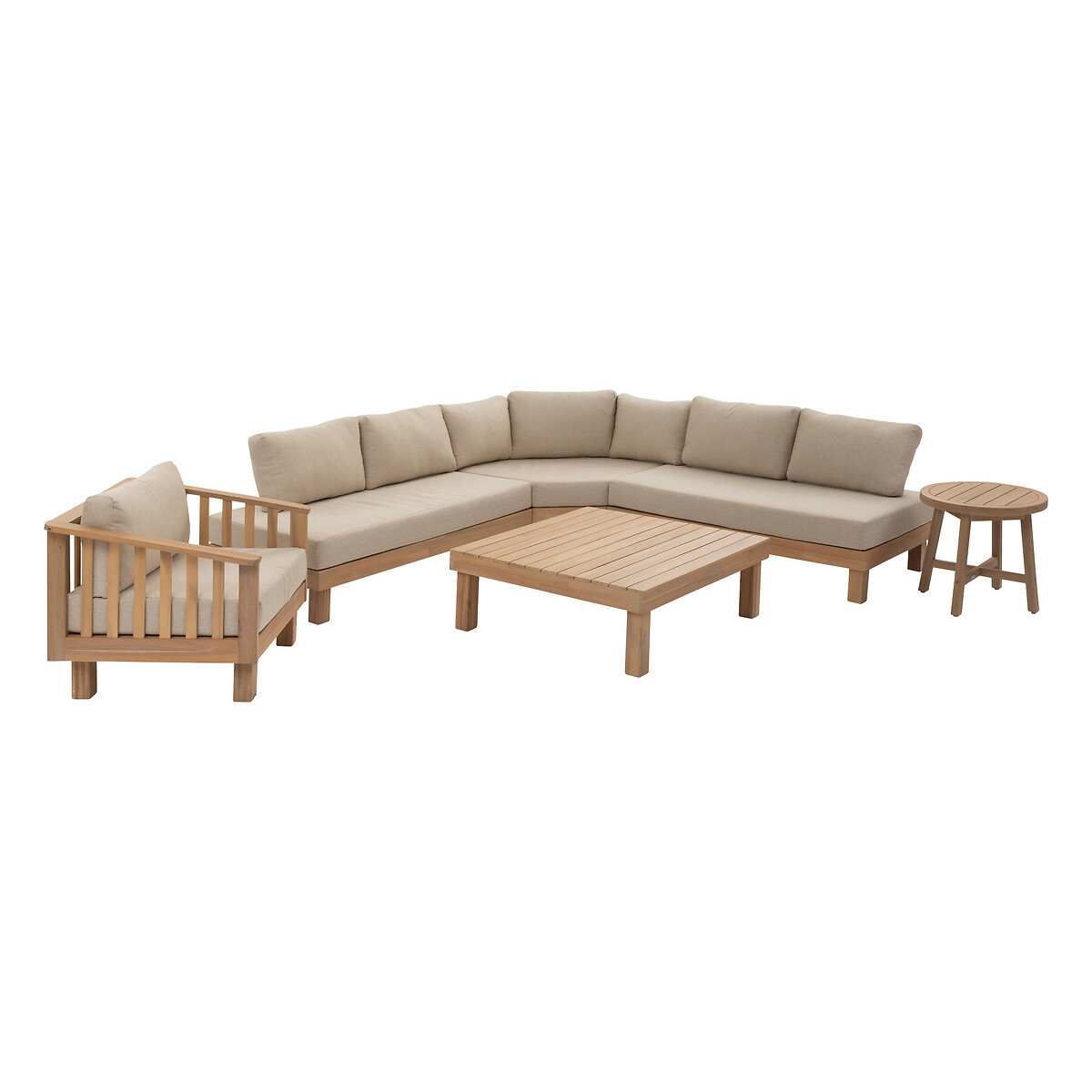 Conjunto de jardim XENIA ac&aacute;cia