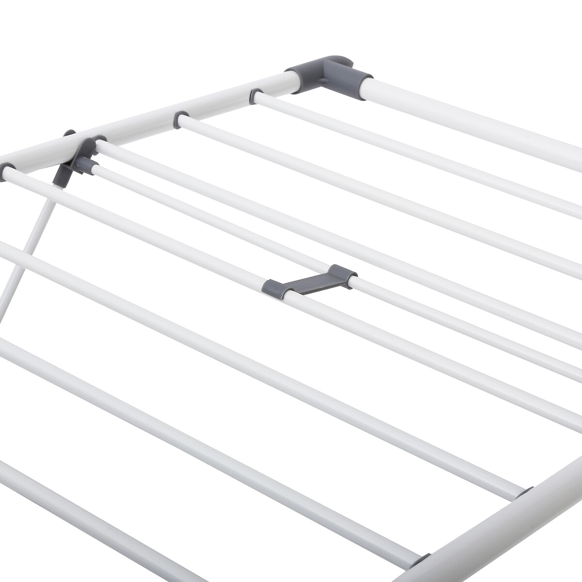 Estendal cinza em aço,  Estendal cinza em aço