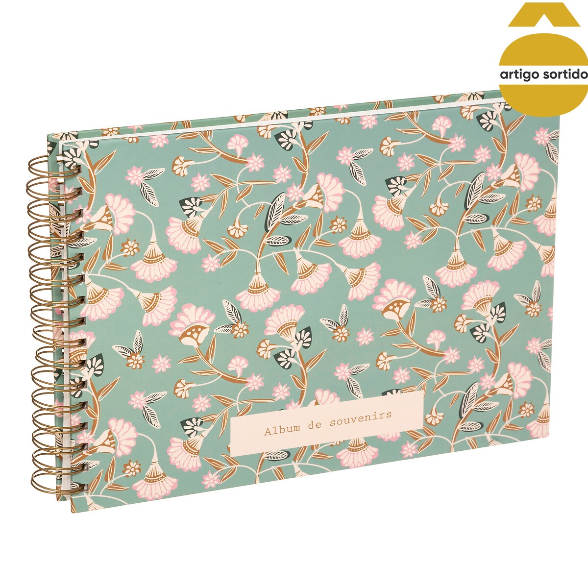 &Aacute;lbum espiral decorado para 160 fotos