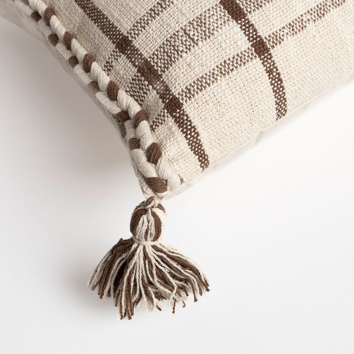 Almofada EARTHY com tassels 45x45cm