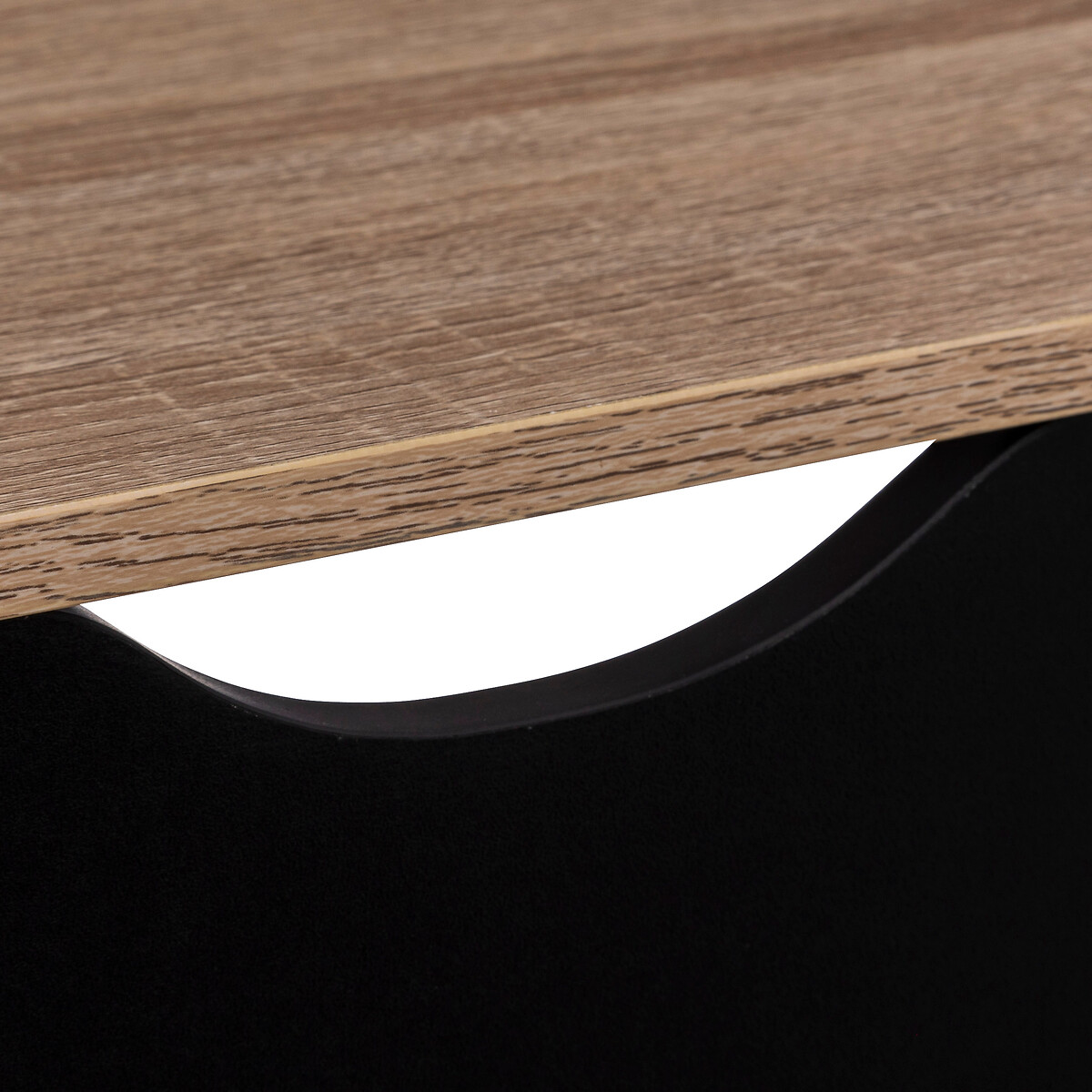 Sapateira castanha e preta com 3 gavetas,  Sapateira castanha e preta com 3 gavetas