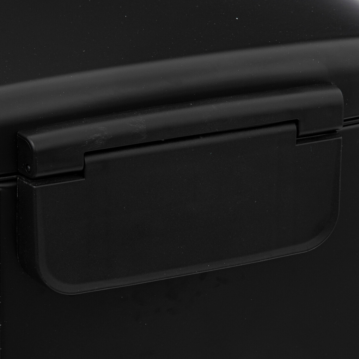 Balde do lixo ARIANE preto com pedal 50l