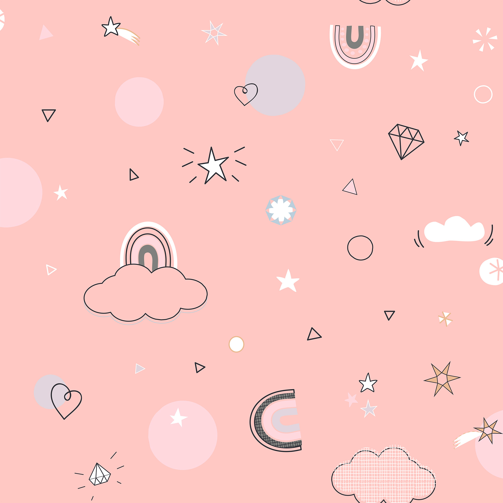 Capa de edredão e capa de almofada unicórnio reversivel 140x200cm