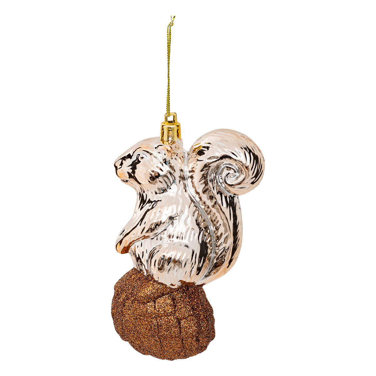 Pendurante esquilo com pinha 12cm