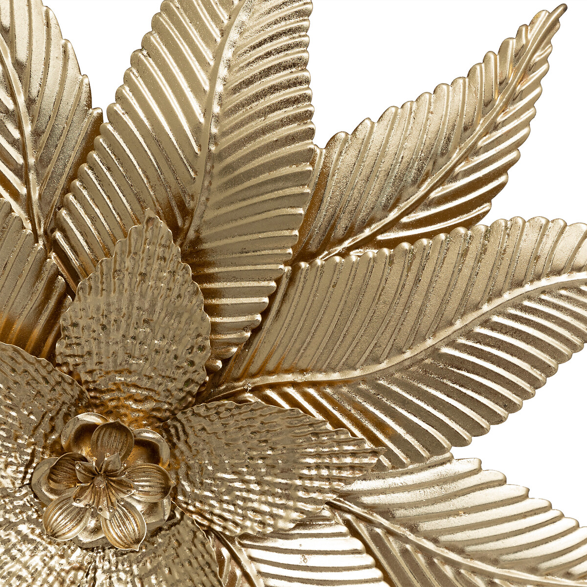 Decoração de mural AMANDINE em metal 67x67cm