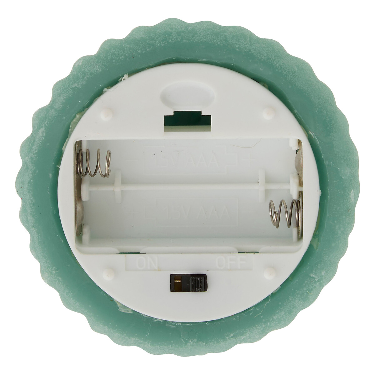 Vela árvore de natal led verde 22,5cm,  Vela árvore de natal led verde 22,5cm