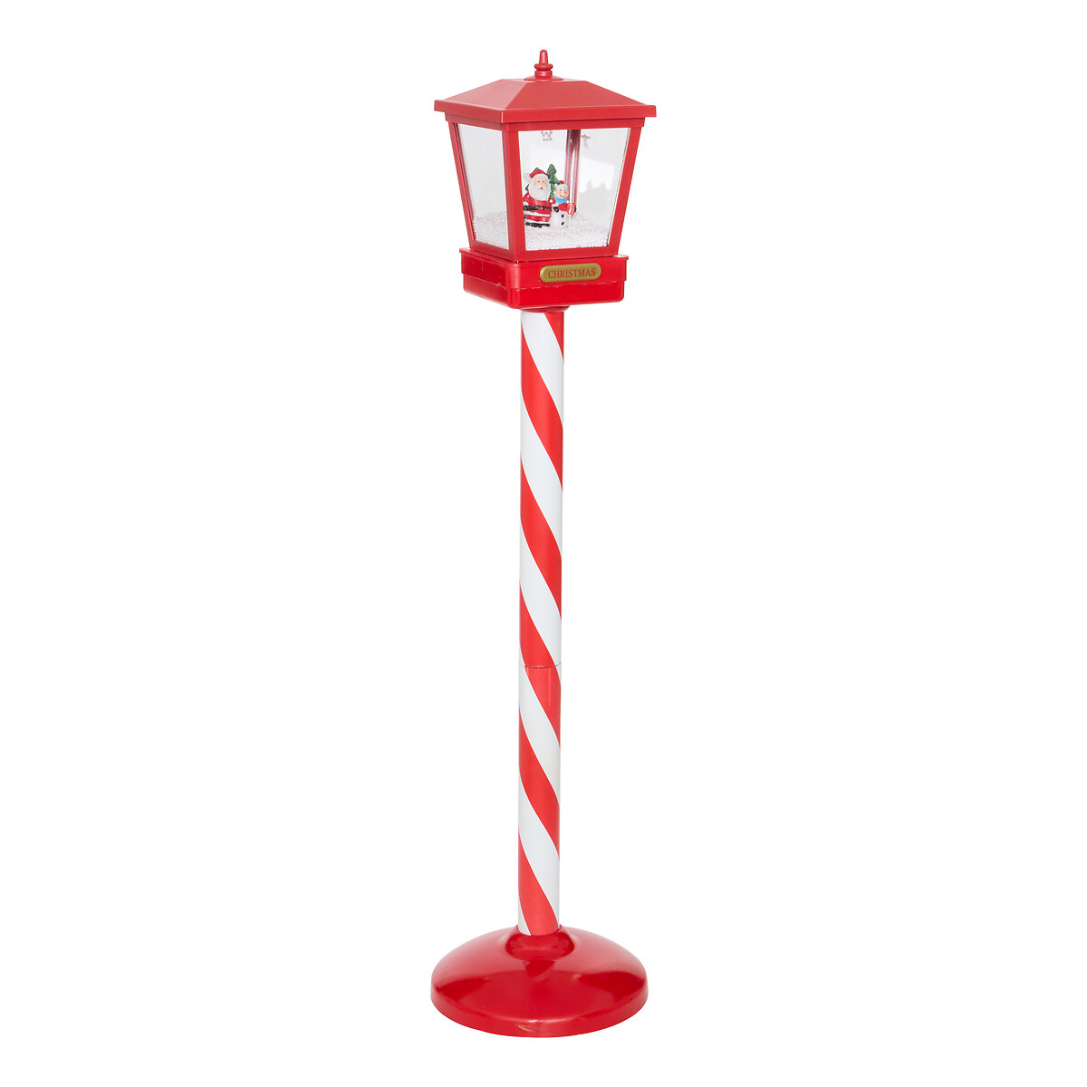 Poste luminoso decorativo com 2 leds 80cm