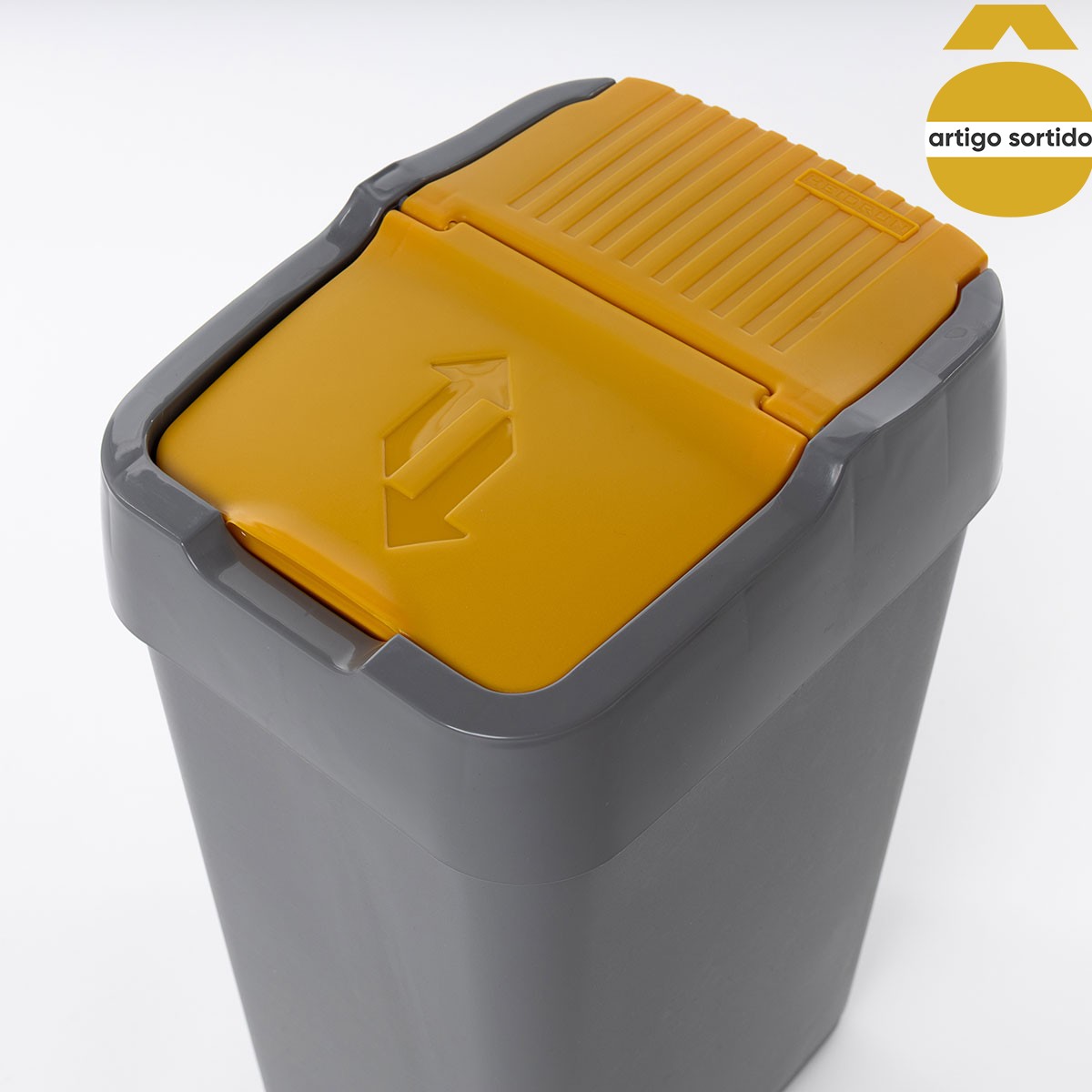 Ecoponto Com Tampa Basculante 18L