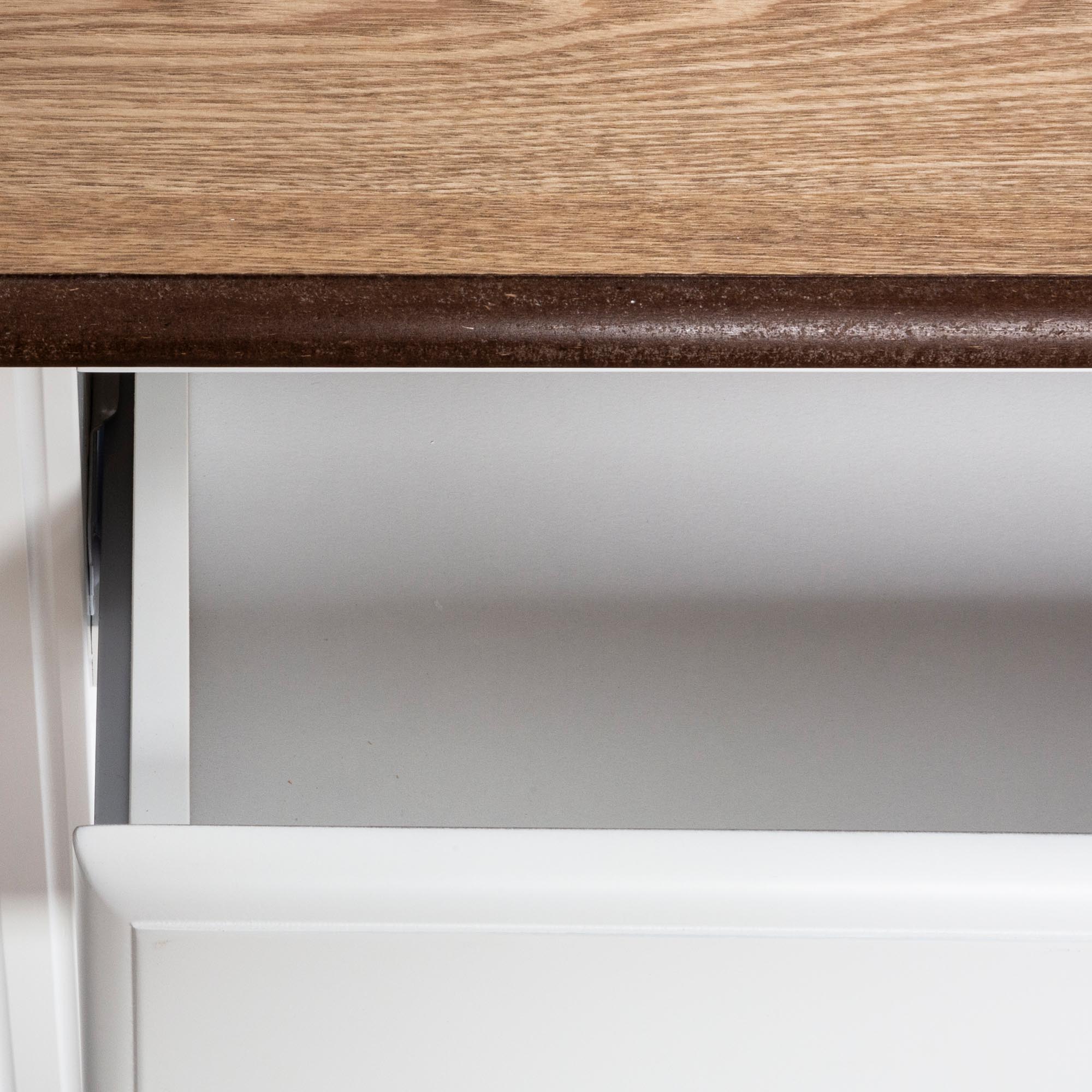 Consola branca SOLEN em mdf com 2 portas