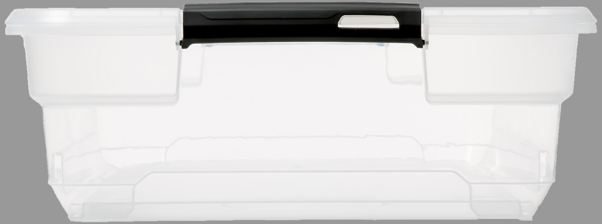 Caixa de arrumação SOLUTIONS transparente 38l
