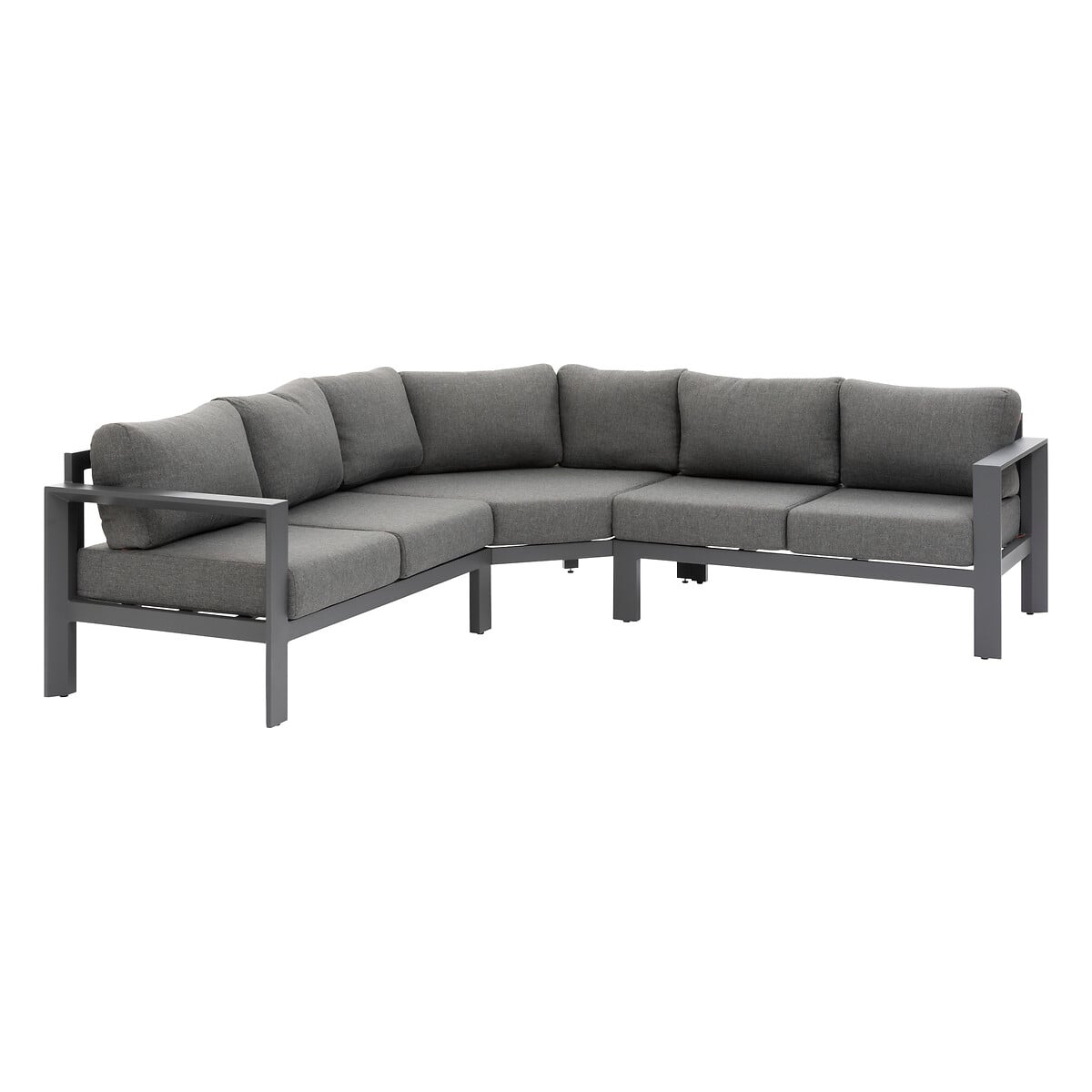 Conjunto de jardim &acirc;ngulo &Eacute;VASION cinza escuro