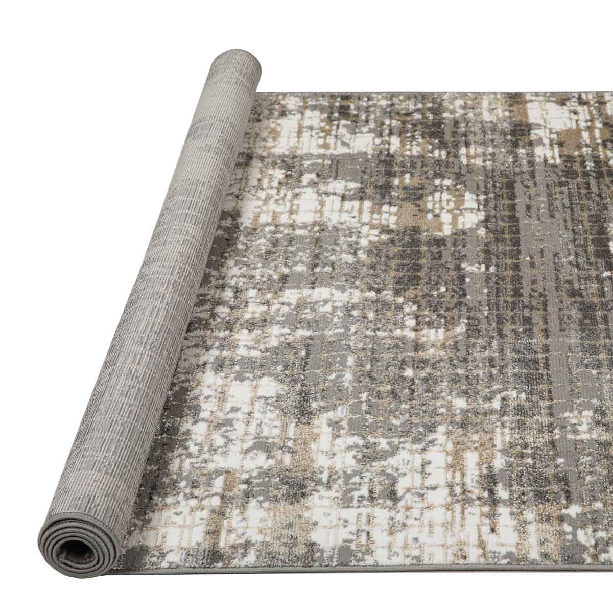 Tapete Salam Squares Cinza 160x235cm