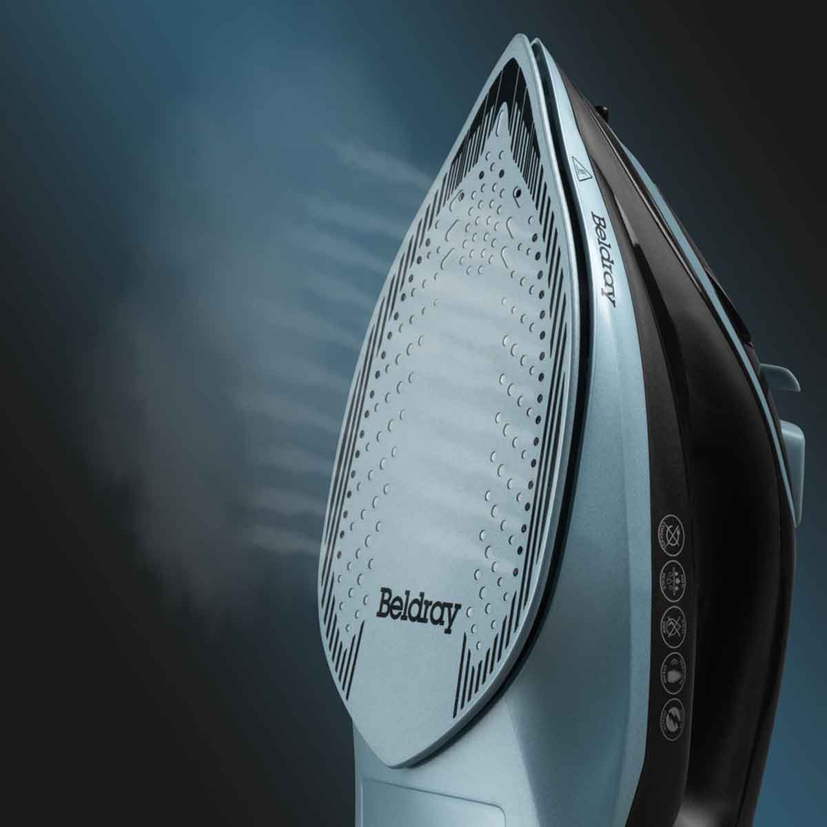 Ferro a vapor sem fio 2 em 1 BELDRAY 2600w