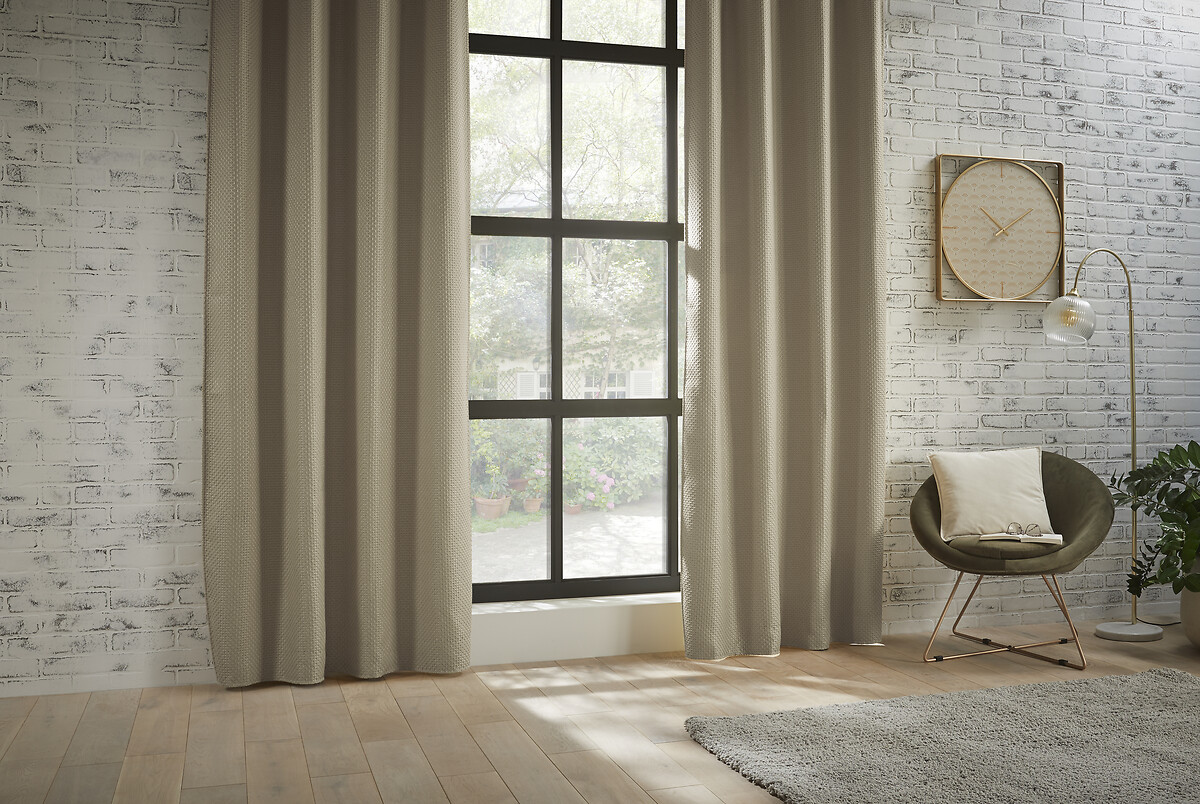 Cortina MATTONE bege 140x260cm