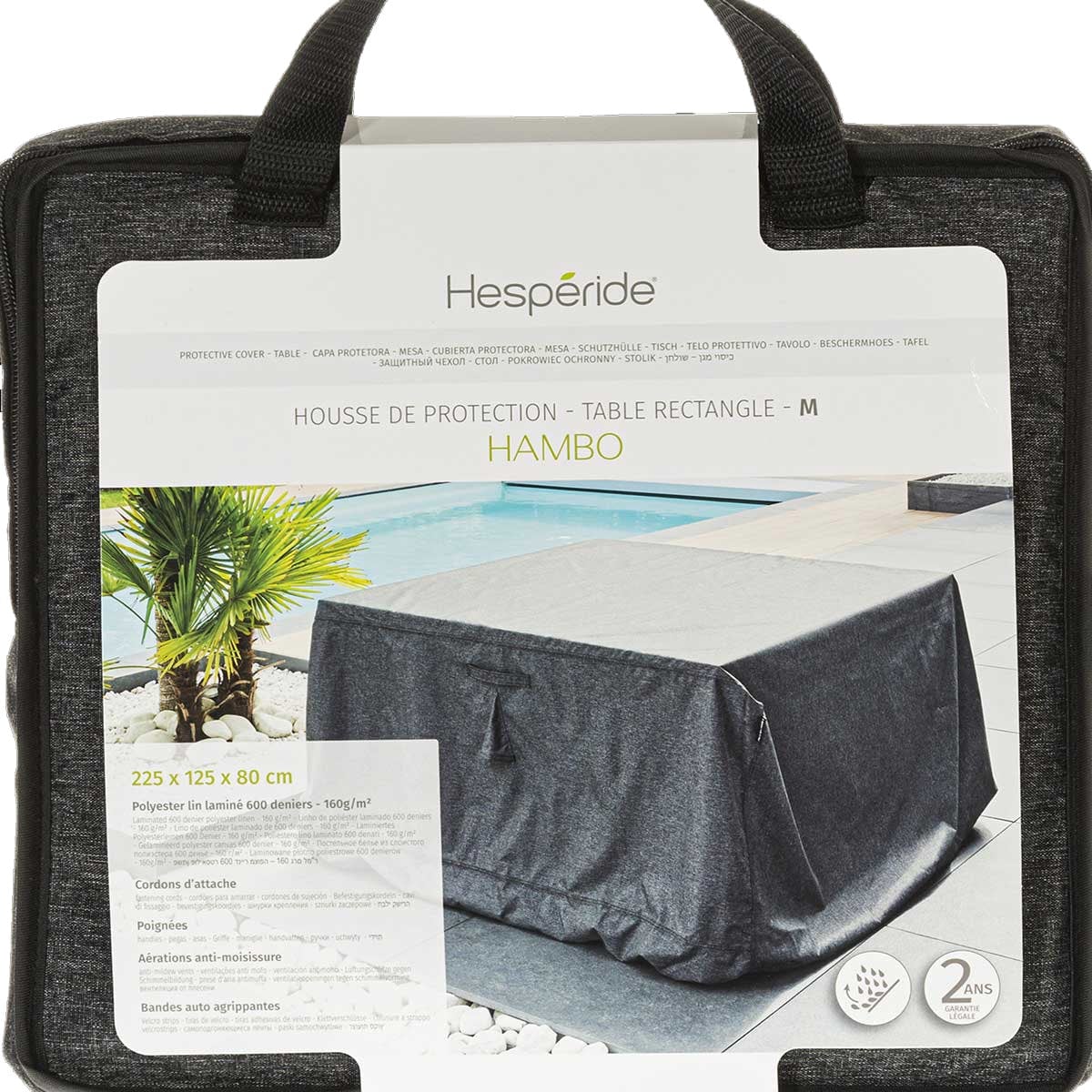 Cobertura para mesa retangular m