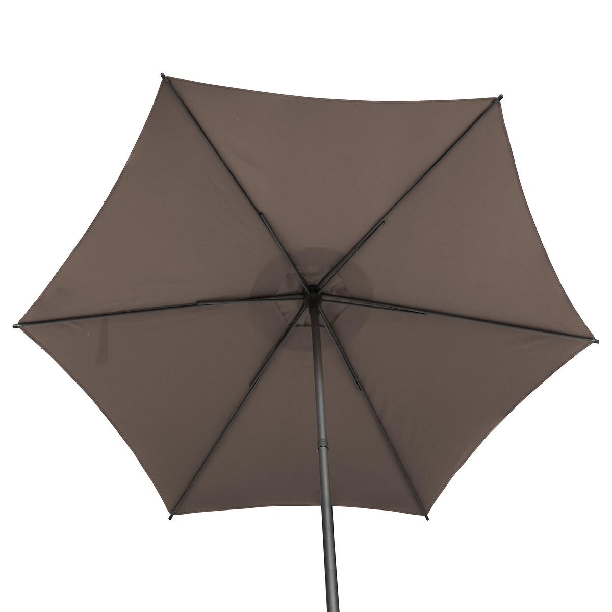 Guarda-sol SOYA  taupe 2,7m,  Guarda-sol SOYA  taupe 2,7m