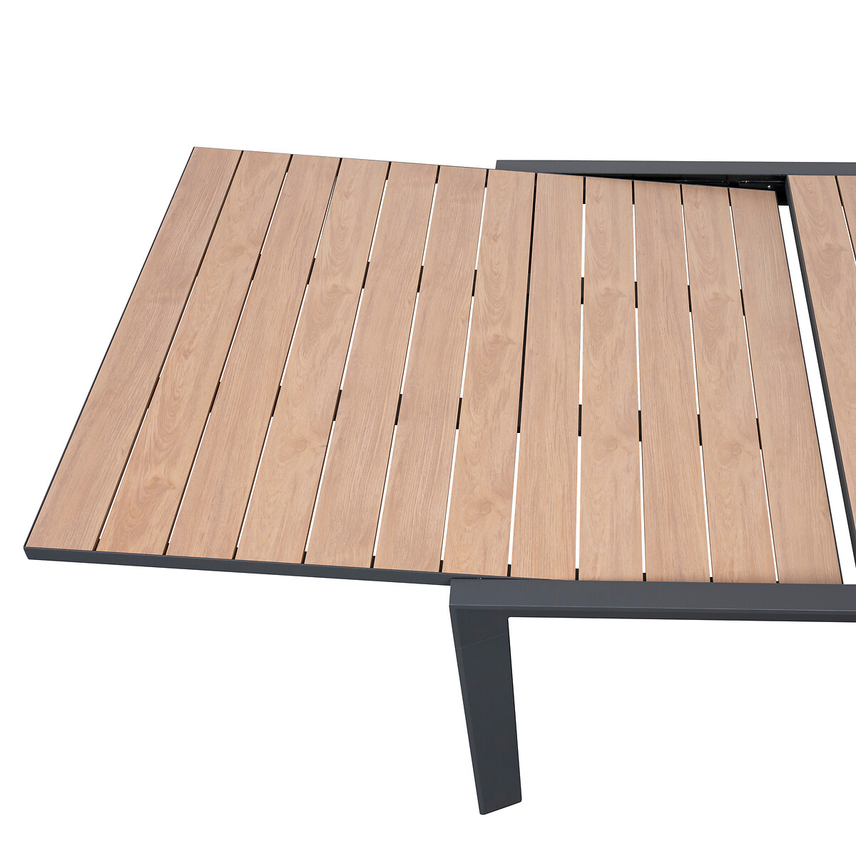 Mesa extens&iacute;vel para 12 pessoas EVASION honey/graphite