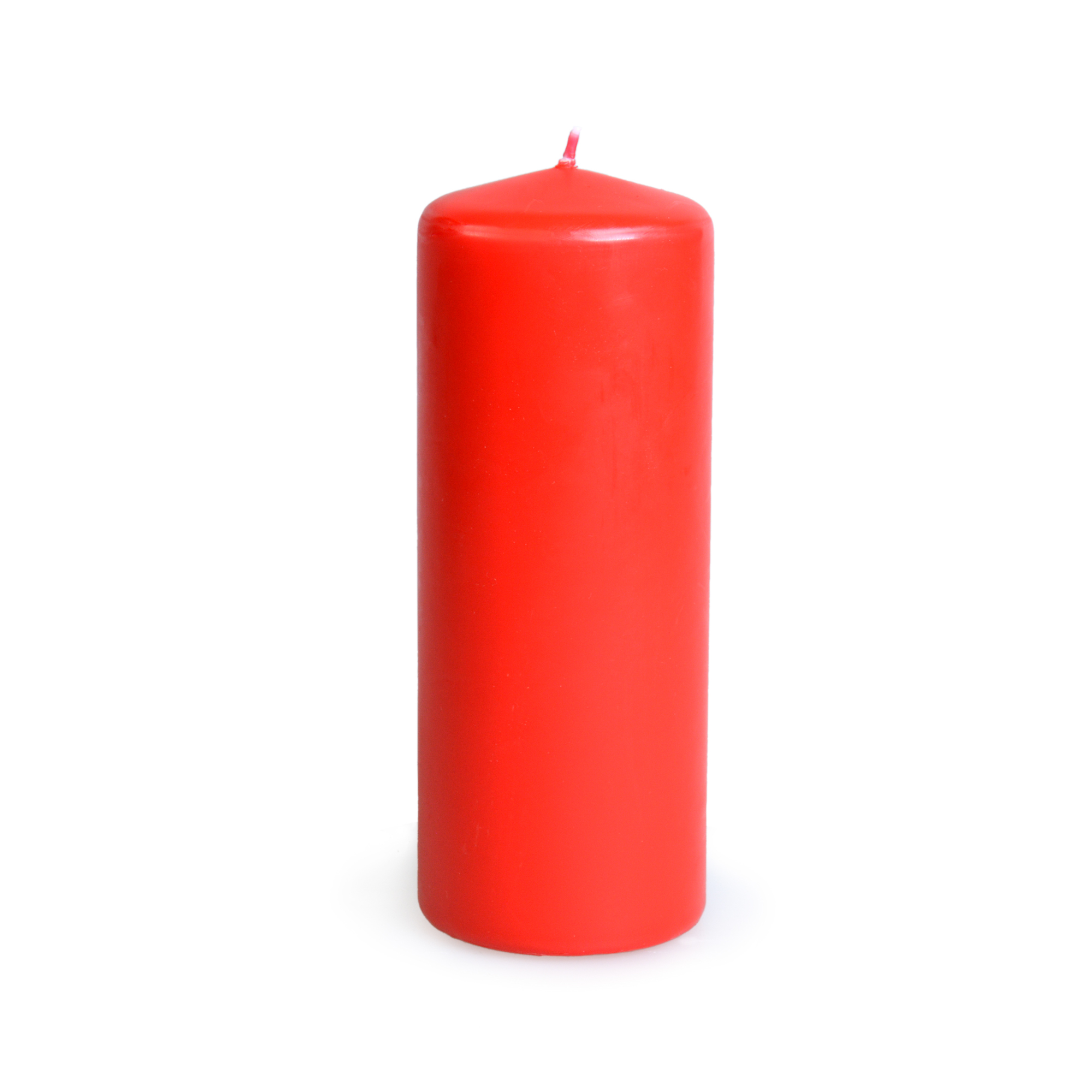 Vela PILAR basic vermelha 19cm