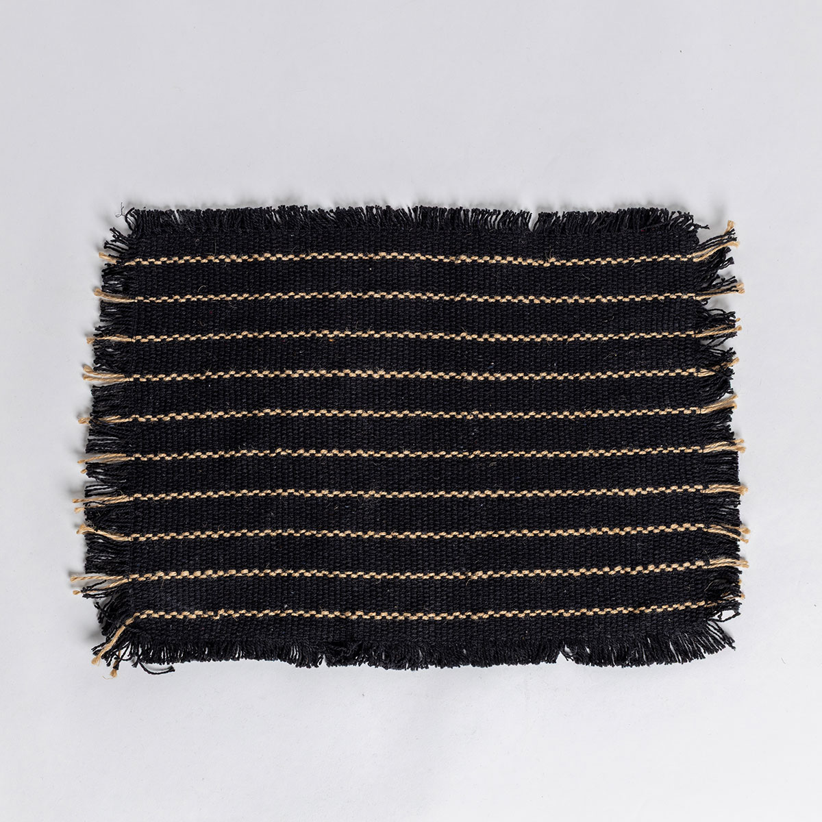 Individual de mesa preto 30x45cm