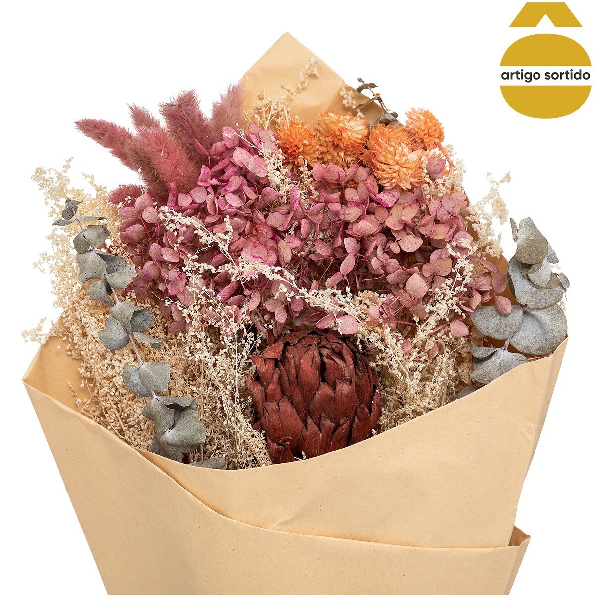 Bouquet de flores secas CARMEN 50cm