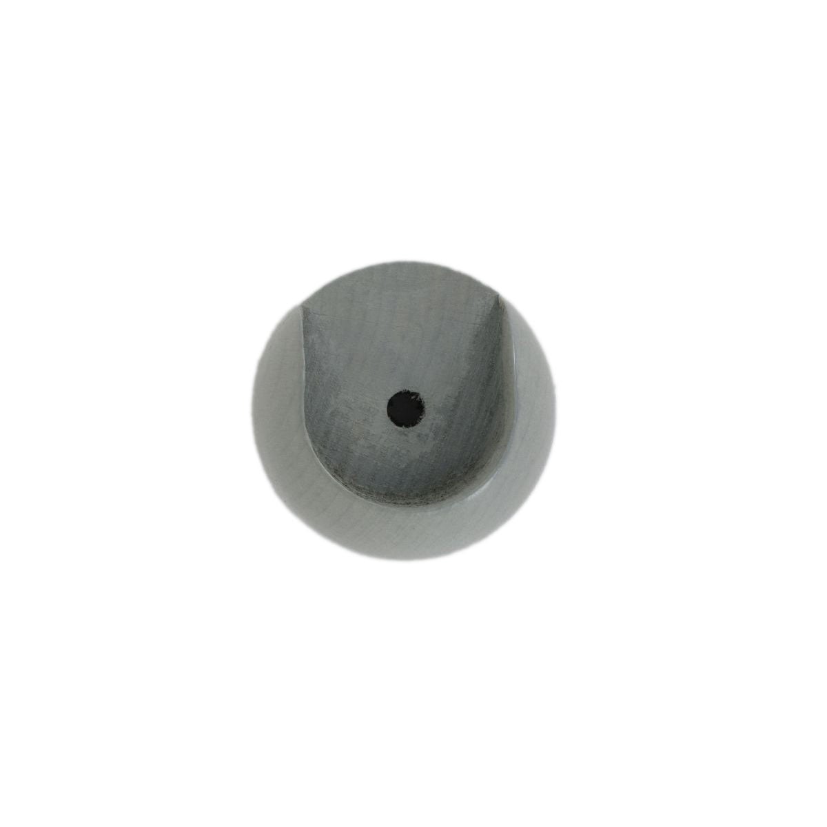 Conjunto de 2 suportes cinza para parede