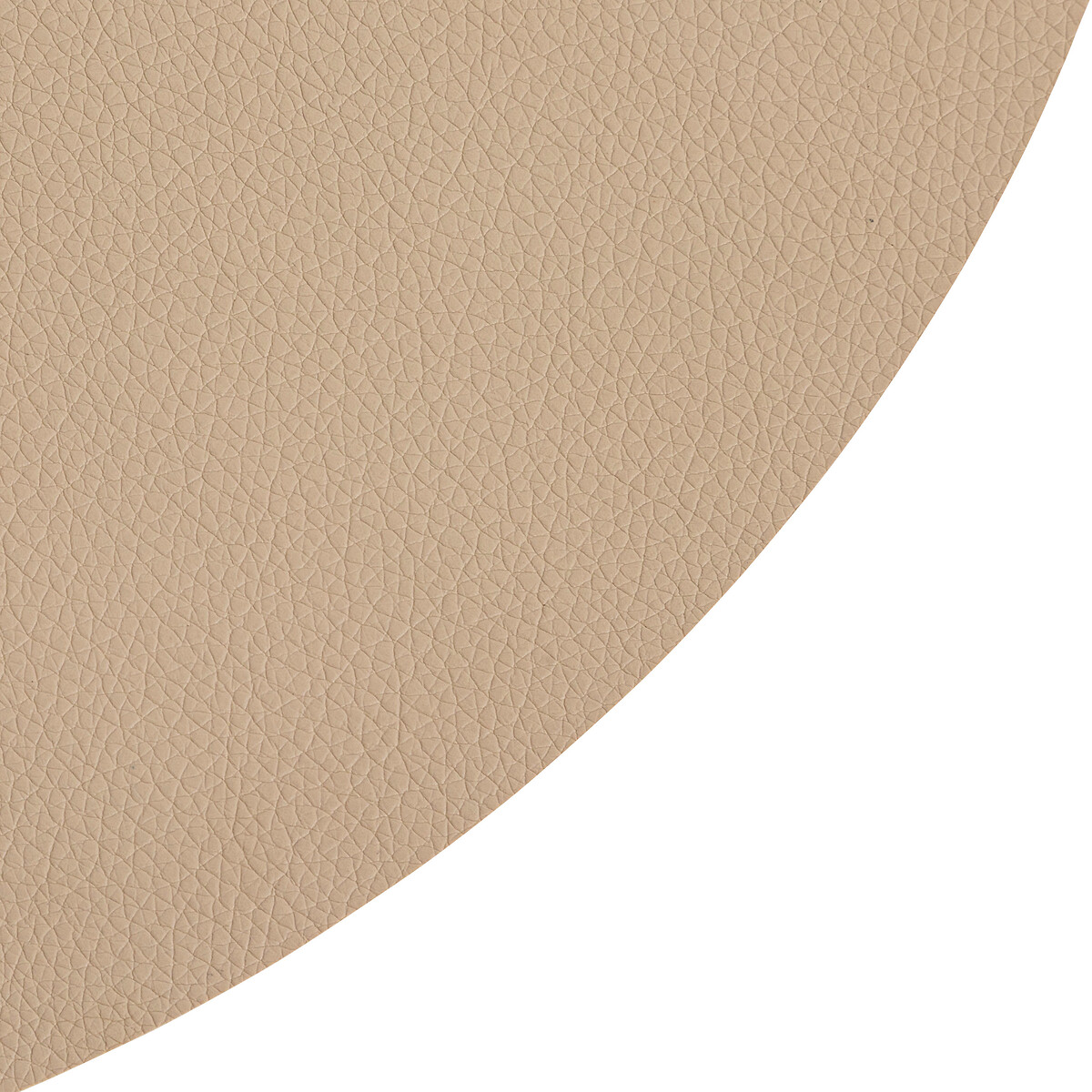 Individual de mesa redondo tenor bege 38cm