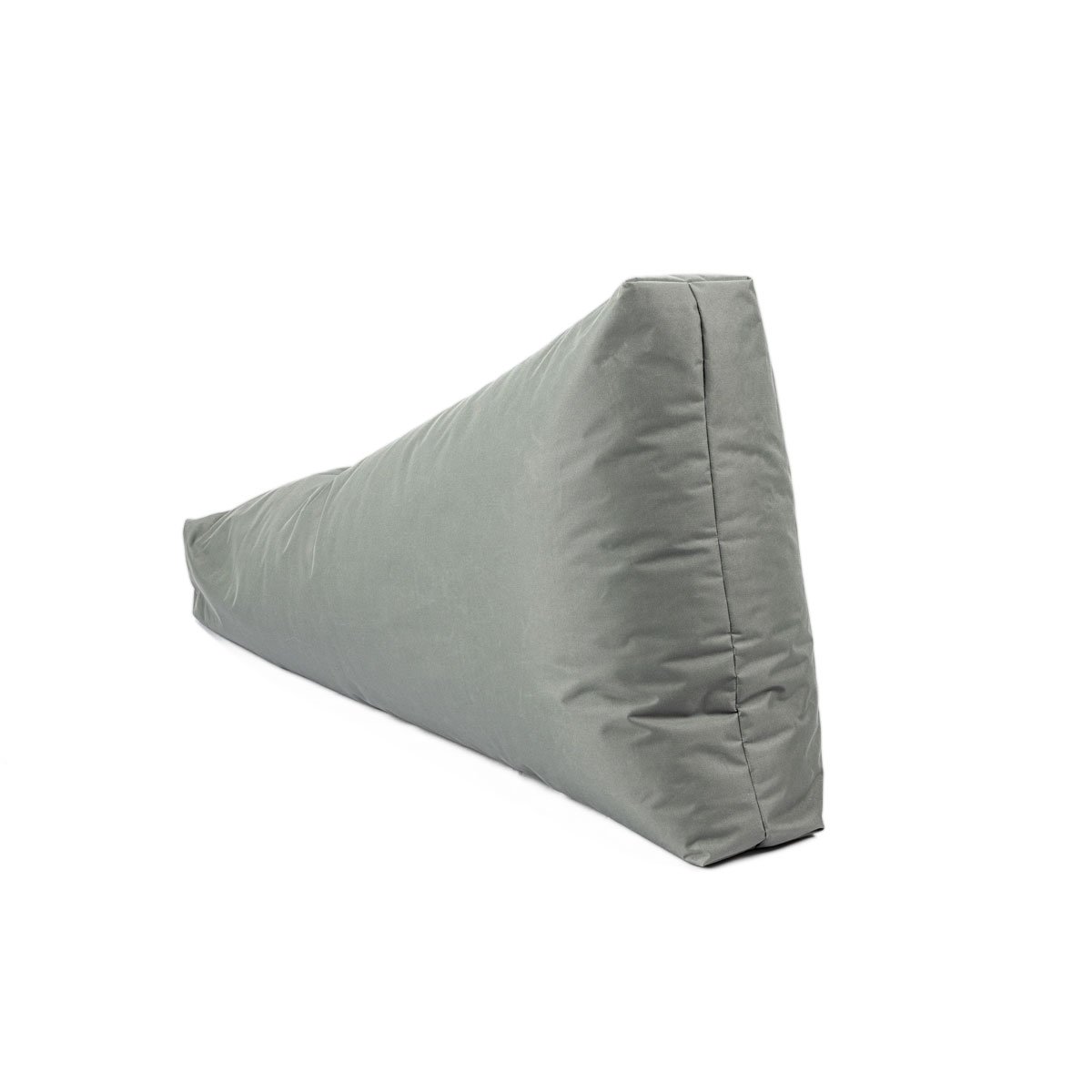 Pufe pirâmide impermeável cinza 100cm