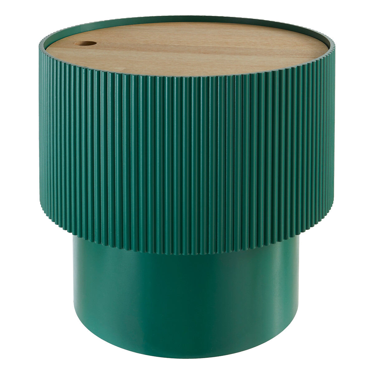 Mesa de apoio ENOLA verde em mdf D38,5x35cm